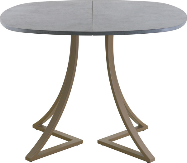 Изображение товара Обеденный стол AMC Elite Е24(900) D7 (капучино/бетон чикаго светло-серый)