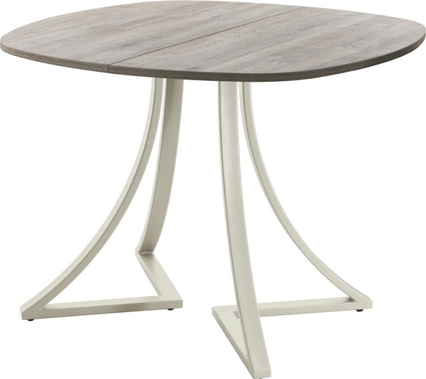 Изображение товара Обеденный стол AMC Elite Е24(800) D7 (бежевый/дуб уайт-ривер песочно-бежевый)