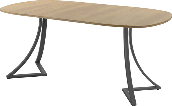 Изображение товара Обеденный стол AMC Elite Е24(800) D7 (графит/дуб небраска натур)