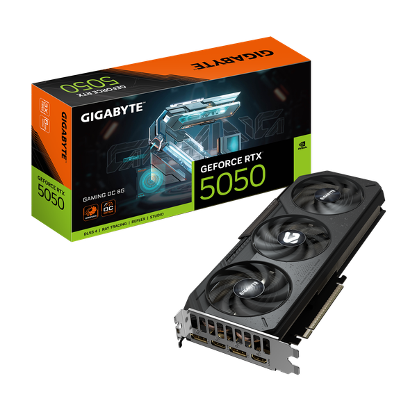 Изображение товара Видеокарта Gigabyte RTX5050 8GB (GV-N5050GAMING OC-8GD)