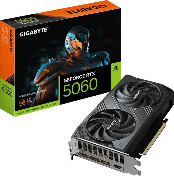 Изображение товара Видеокарта Gigabyte GV-N5060WF2MAX OC-8GD