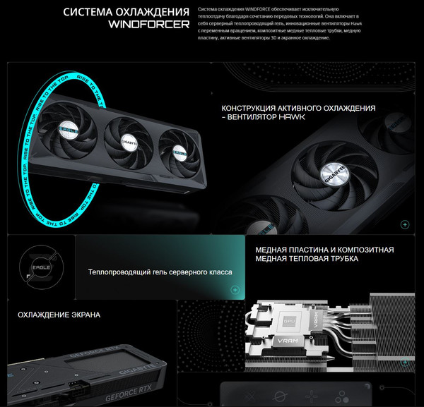 Изображение товара Видеокарта Gigabyte GV-N506TEAGLEMAX OC-16GD