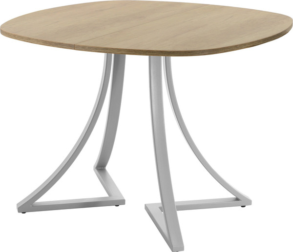 Изображение товара Обеденный стол AMC Elite Е24(800) D7 (серебро/дуб небраска натур)