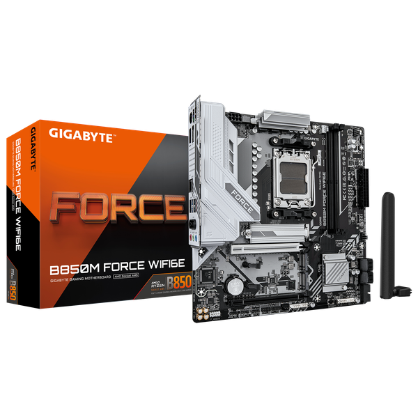 Изображение товара Материнская плата Gigabyte B850M Force WF6E