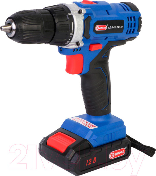 Изображение товара Аккумуляторная дрель-шуруповерт Диолд ДЭА-12ЛИ-07 (10022146)