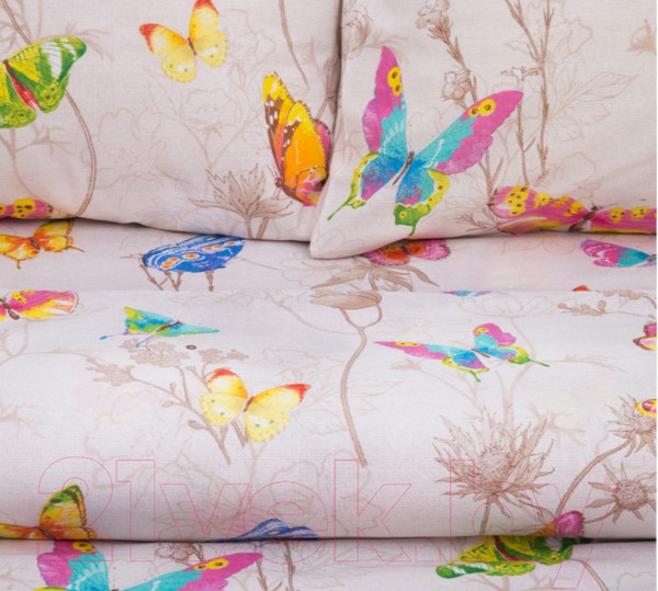 Изображение товара Комплект постельного белья Этель Бабочки / 1504606