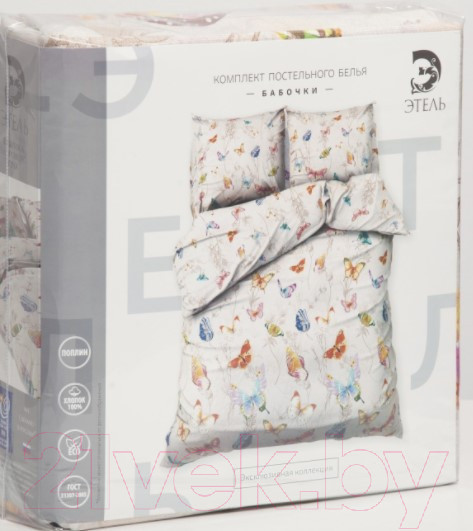 Изображение товара Комплект постельного белья Этель Бабочки / 1504606