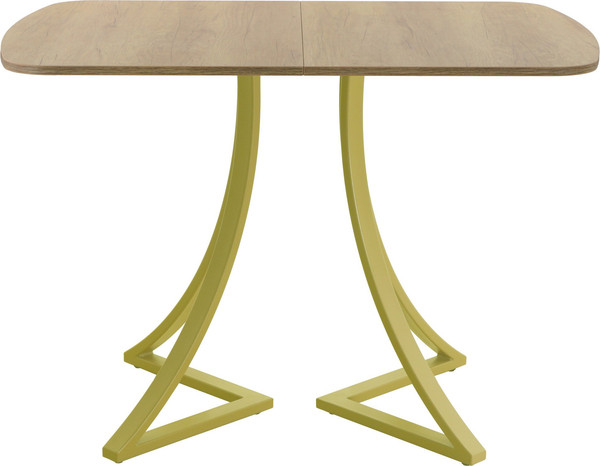 Изображение товара Обеденный стол AMC Elite Е24(1200) D2 (золото/дуб небраска натур)