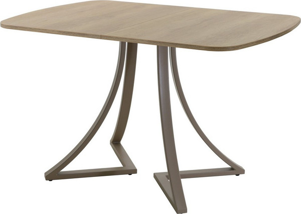 Изображение товара Обеденный стол AMC Elite Е24(1200) D2 (капучино/дуб небраска натур)