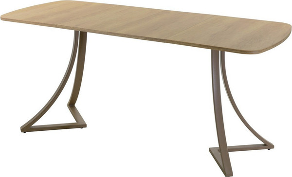 Изображение товара Обеденный стол AMC Elite Е24(1200) D2 (капучино/дуб небраска натур)