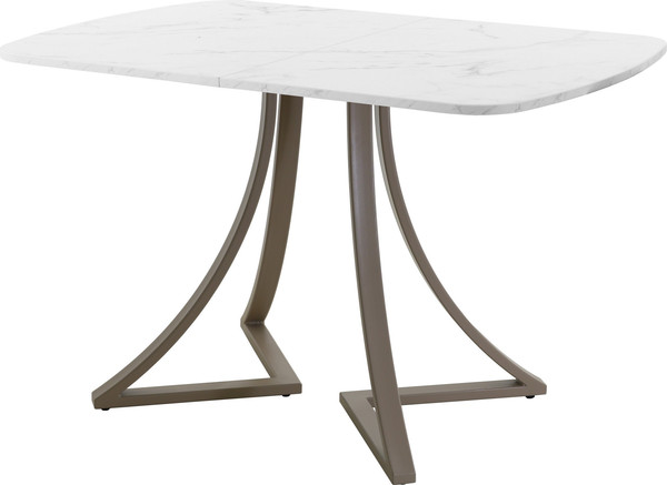 Изображение товара Обеденный стол AMC Elite Е24(1200) D2 (капучино/мрамор кристалл)