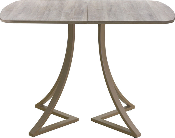 Изображение товара Обеденный стол AMC Elite Е24(1200) D2 (капучино/дуб уайт-ривер песочно-бежевый)