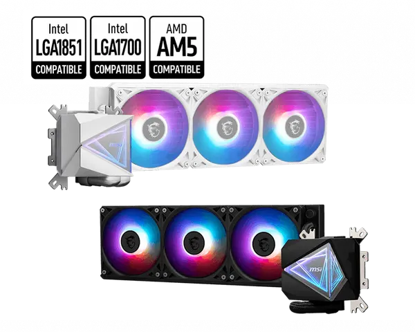 Изображение товара Кулер для процессора MSI MAG Coreliquid I360 White