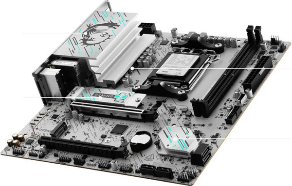 Изображение товара Материнская плата MSI B840M Gaming WIFI6E