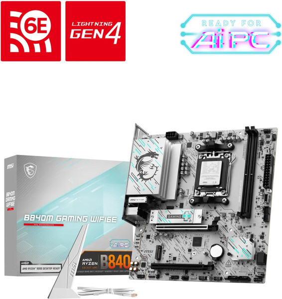 Изображение товара Материнская плата MSI B840M Gaming WIFI6E