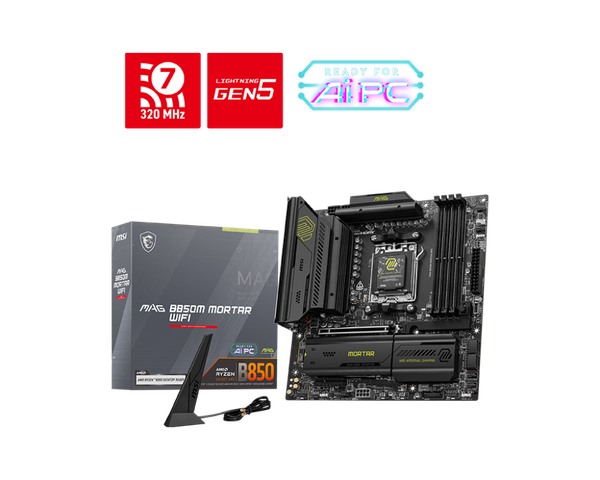 Изображение товара Материнская плата MSI MAG B850M Mortar WiFi