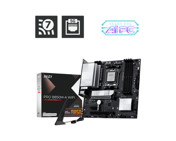 Изображение товара Материнская плата MSI Pro B850M-A WiFi