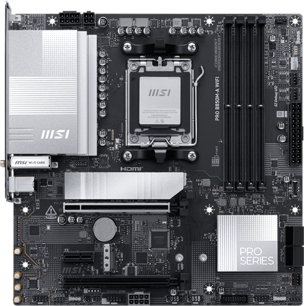 Изображение товара Материнская плата MSI Pro B850M-A WiFi
