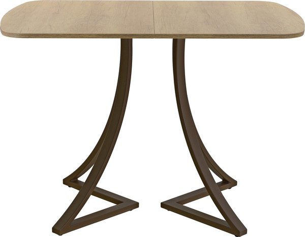 Изображение товара Обеденный стол AMC Elite Е24(1200) D2 (коричневый/дуб небраска натур)