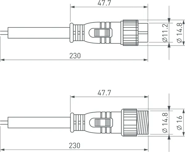 Изображение товара Коннектор для прожектора Arlight ARL-LINE-2pin / 026390