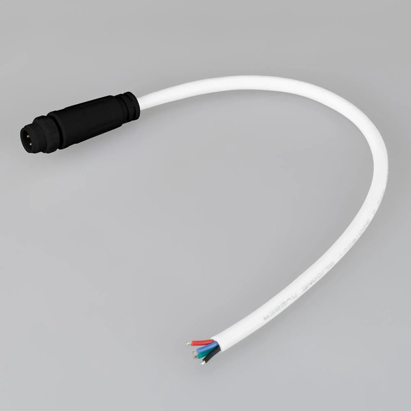 Изображение товара Коннектор для неона Arlight MOONLIGHT-SPI/DMX-CON-POWER-MALE-BLK / 051529