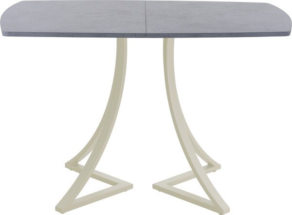 Изображение товара Обеденный стол AMC Elite Е24(1100) D2 (бежевый/бетон чикаго светло-серый)