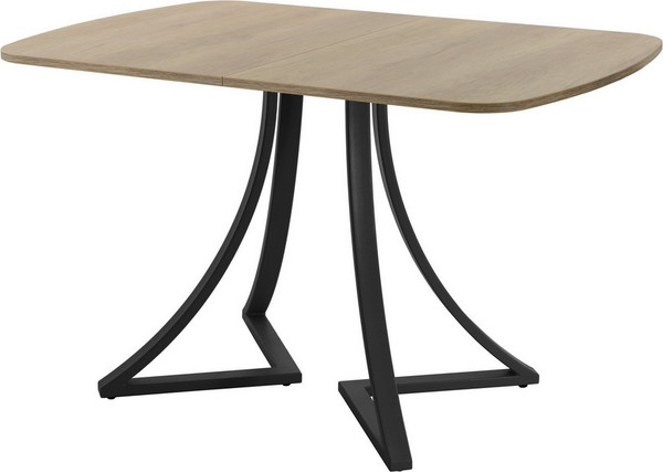 Изображение товара Обеденный стол AMC Elite Е24(1200) D2 (черный/дуб небраска натур)