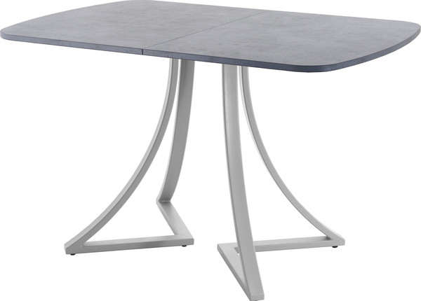 Изображение товара Обеденный стол AMC Elite Е24(1100) D2 (серебро/бетон чикаго светло-серый)