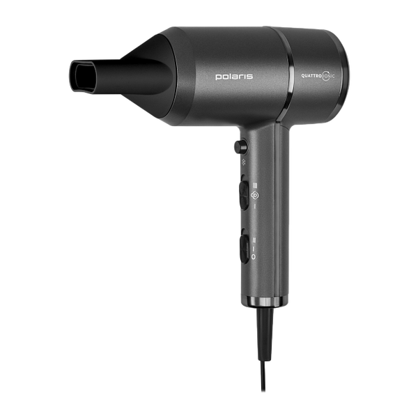 Изображение товара Фен Polaris PHD 2044Ti Quattro Ionic (графитовый)