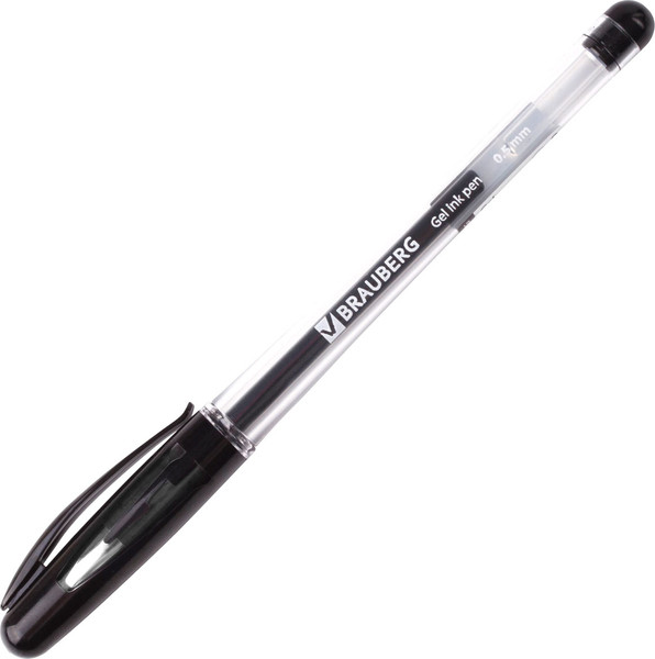 Изображение товара Ручка гелевая Brauberg Geller / 141180 (черный)