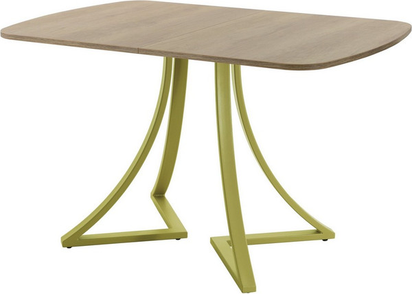 Изображение товара Обеденный стол AMC Elite Е24(1100) D2 (золото/дуб небраска натур)