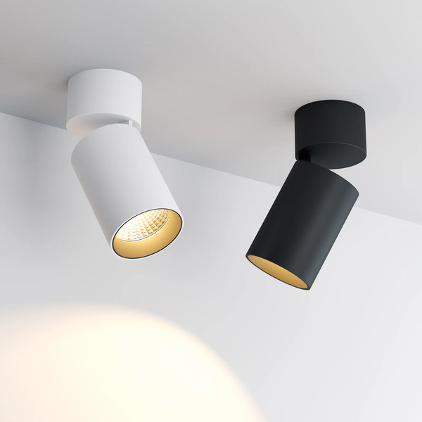 Изображение товара Потолочная база для светильника Arlight SP-POLO-SURFACE-FLAP-R85 BK / 024382(1)