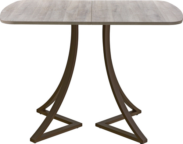 Изображение товара Обеденный стол AMC Elite Е24(1200) D2 (коричневый/дуб уайт-ривер песочно-бежевый)