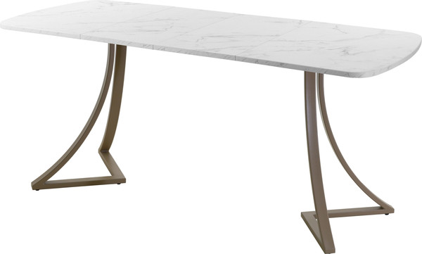 Изображение товара Обеденный стол AMC Elite Е24(1100) D2 (капучино/мрамор кристалл)