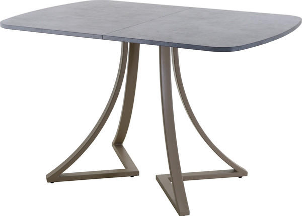 Изображение товара Обеденный стол AMC Elite Е24(1100) D2 (капучино/бетон чикаго светло-серый)