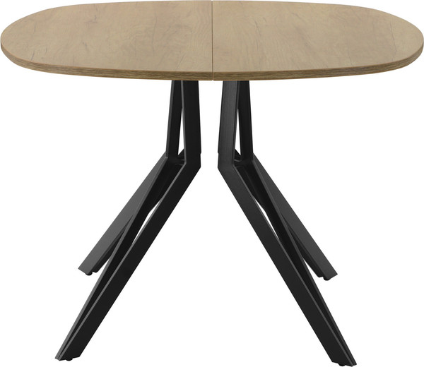 Изображение товара Обеденный стол AMC Elite Е21(900) D7 (черный/дуб небраска нату)