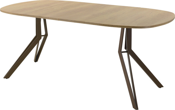 Изображение товара Обеденный стол AMC Elite Е21(900) D7 (коричневый/дуб небраска натур)