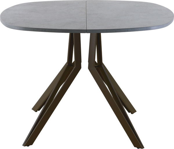 Изображение товара Обеденный стол AMC Elite Е21(900) D7 (коричневый/бетон чикаго светло-серый)