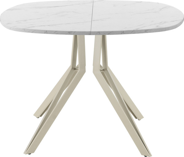 Изображение товара Обеденный стол AMC Elite Е21(900) D7 (бежевый/мрамор кристалл)