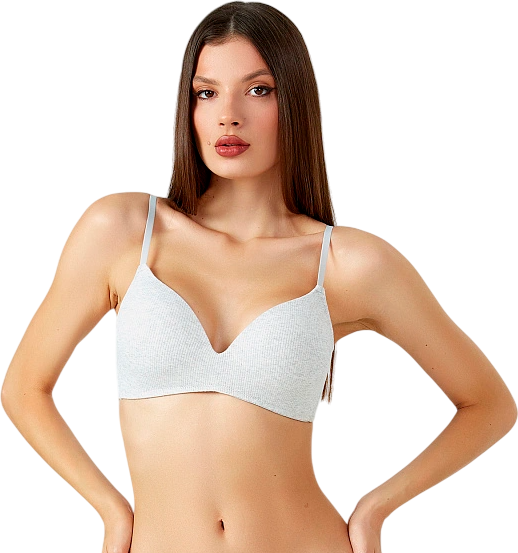Изображение товара Бюстгальтер Mark Formelle 512428 (р.70A, серый меланж 4306-А)
