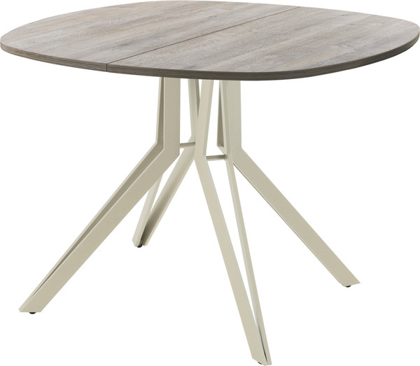 Изображение товара Обеденный стол AMC Elite Е21(900) D7 (бежевый/дуб уайт-ривер песочно-бежевый)