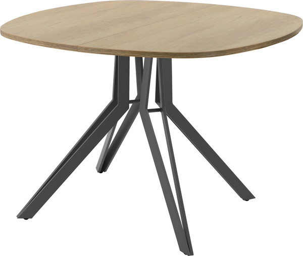 Изображение товара Обеденный стол AMC Elite Е21(900) D7 (графит/дуб небраска натур)