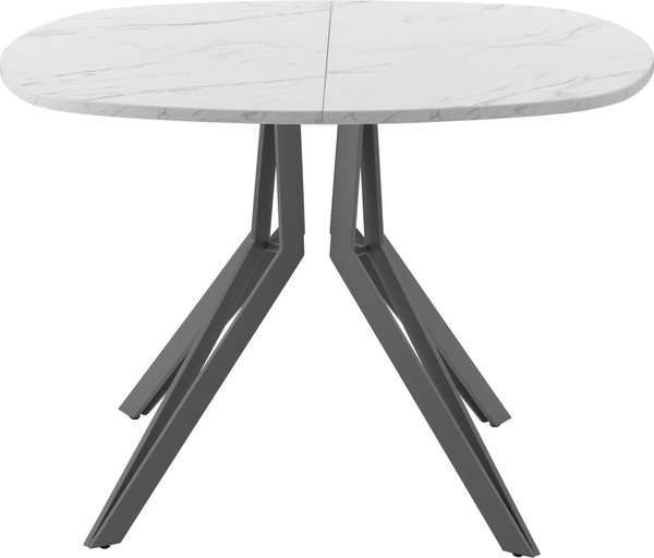 Изображение товара Обеденный стол AMC Elite Е21(900) D7 (графит/мрамор кристалл)