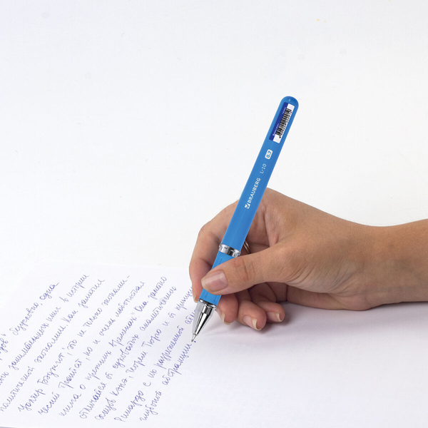 Изображение товара Ручка шариковая Brauberg Roll / 143005 (синий)