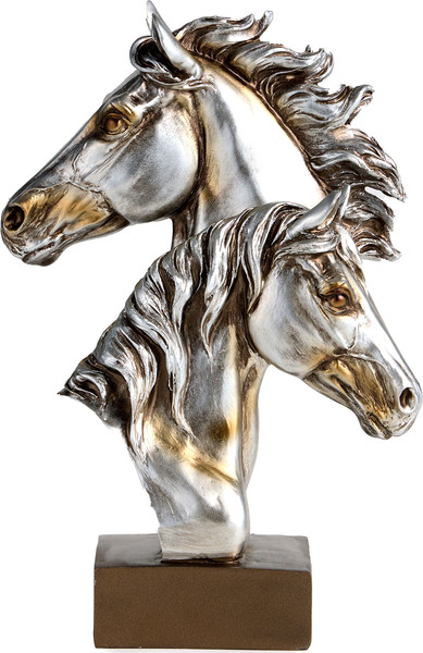 Изображение товара Статуэтка Lefard Бюст лошадей 146-2200