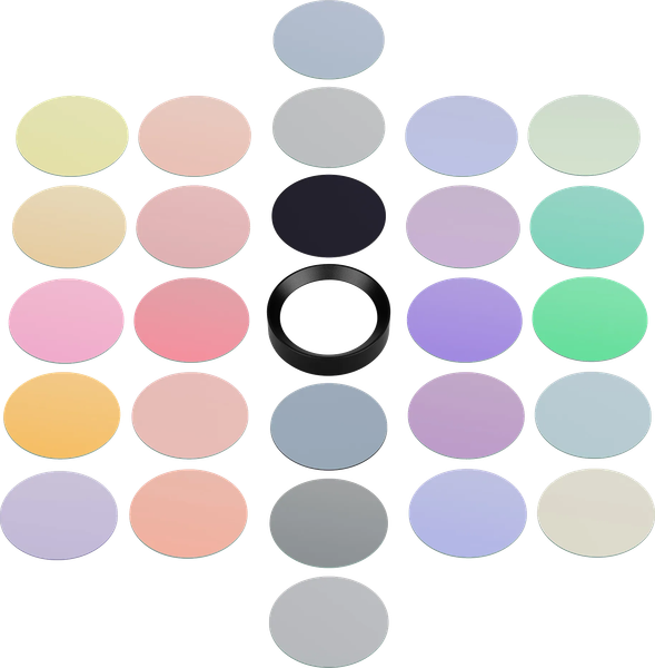 Изображение товара Набор светофильтров для трекового светильника Arlight LGD-COLORFUL-SET27-R85 BK / 047006