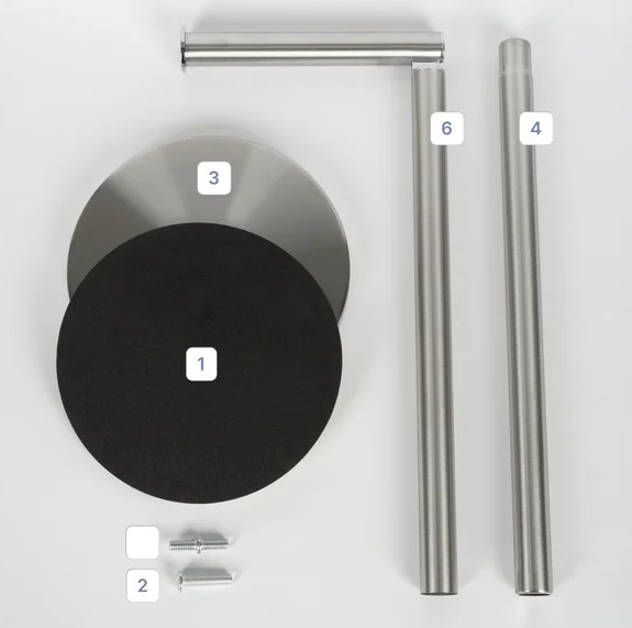 Изображение товара Стойка для туалетной бумаги FORA Stainless Steel FOR-ST-72SS