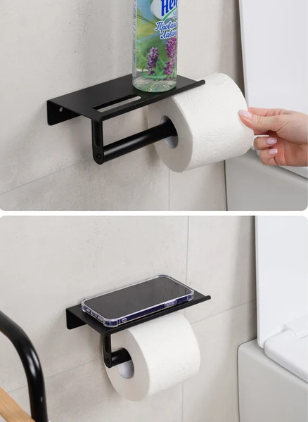 Изображение товара Держатель для туалетной бумаги FORA FOR-AXE015BL