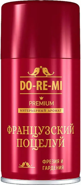 Изображение товара Сменный блок для освежителя воздуха DoReMi Premium. Французкий поцелуй (250мл)