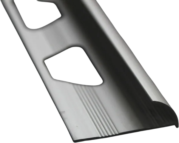 Изображение товара Уголок под плитку Profiling Полукруглый ПО-8 (2.7м, серебристый)